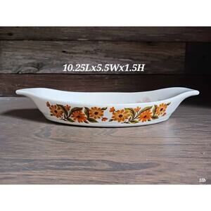 Vintage Capri Bake Serve N Store stoneware  Au Gratin dish